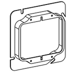 ORBIT 52200T 2 Inch Square Box 2-Gang G2 Steel Device Ring 4-11/16"