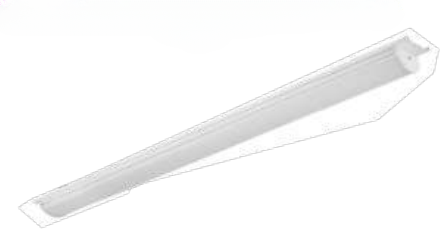 Westgate SLRP-4FT-20-40W-MCTP 4 Foot Premium LED Strip-Light Retrofit Kit With Lens, Selectable Wattage, Multi-Color Temperature