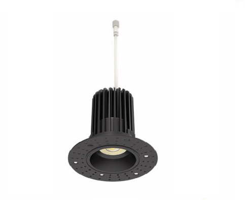 Westgate RD2TL-HL-MCT5-BK LED Round High-Lumen Recessed Downlight - Finish: Black