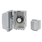 Infratech 14-4210 Single Flush Mount Input Regulator With Weatherproof Cover And Gang Box