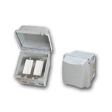 Infratech 14-4425 Dual Surface Mount On / Off Switch With Weatherproof Cover And Gang Box