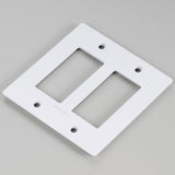 Buster + Punch NPL-143064 2 Gang Metal Wall Plate