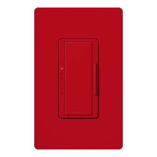 Lutron MSC-1000M-HT Maestro Satin Digital Fade Dimmer, Single Pole/Multi-Location, 1000W Incandescent/Halogen, Hot Finish