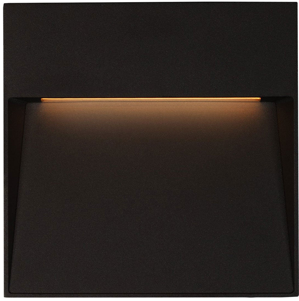 Kuzco Lighting EW71311-BK Casa Contemporary LED Outdoor Step Lighting/Wall light - CCT: 3000K -  Finish: Black