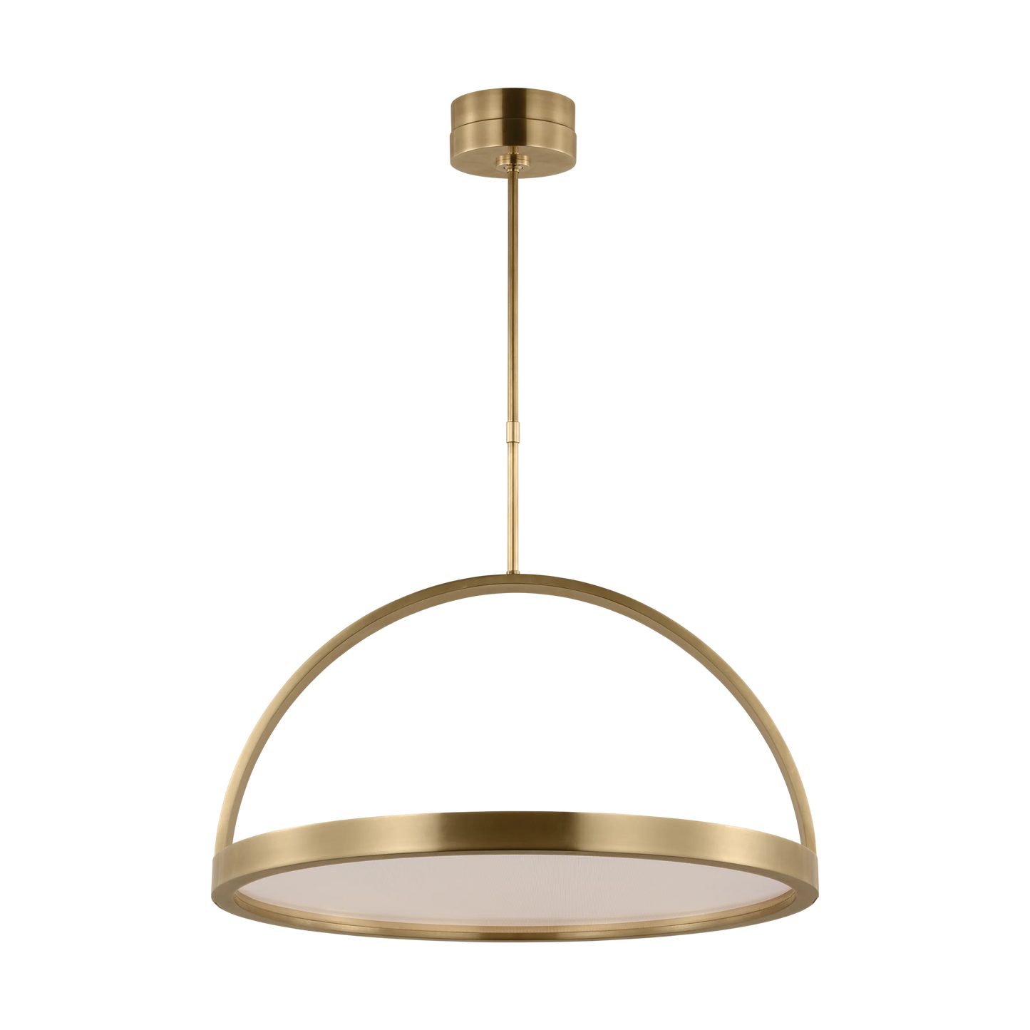 Visual Comfort Architectural KWCH19027NB Kelly Wearstler Cerne 36" LED Chandelier Natural Brass Finish, 2700K