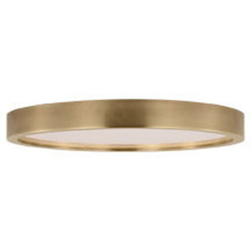 Visual Comfort Architectural KWFM19527NB-277 Modern Kelly Wearstler Cerne LED 22 inch Flush Mount Ceiling Light - 277V - CCT 2700K - Finish: Natural Brass