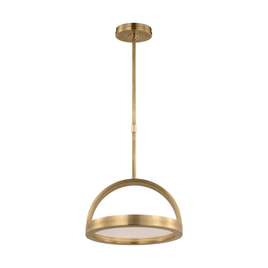 Visual Comfort Architectural KWPD18827NB Kelly Wearstler Cerne 12" LED Pendant Light Natural Brass, 2700K