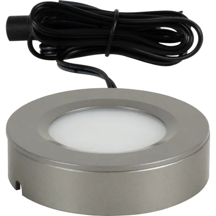Task Lighting L-SWSP-FR-DS-30 LED Puck Light 180 Lumens 3000K 12V Dark Silver