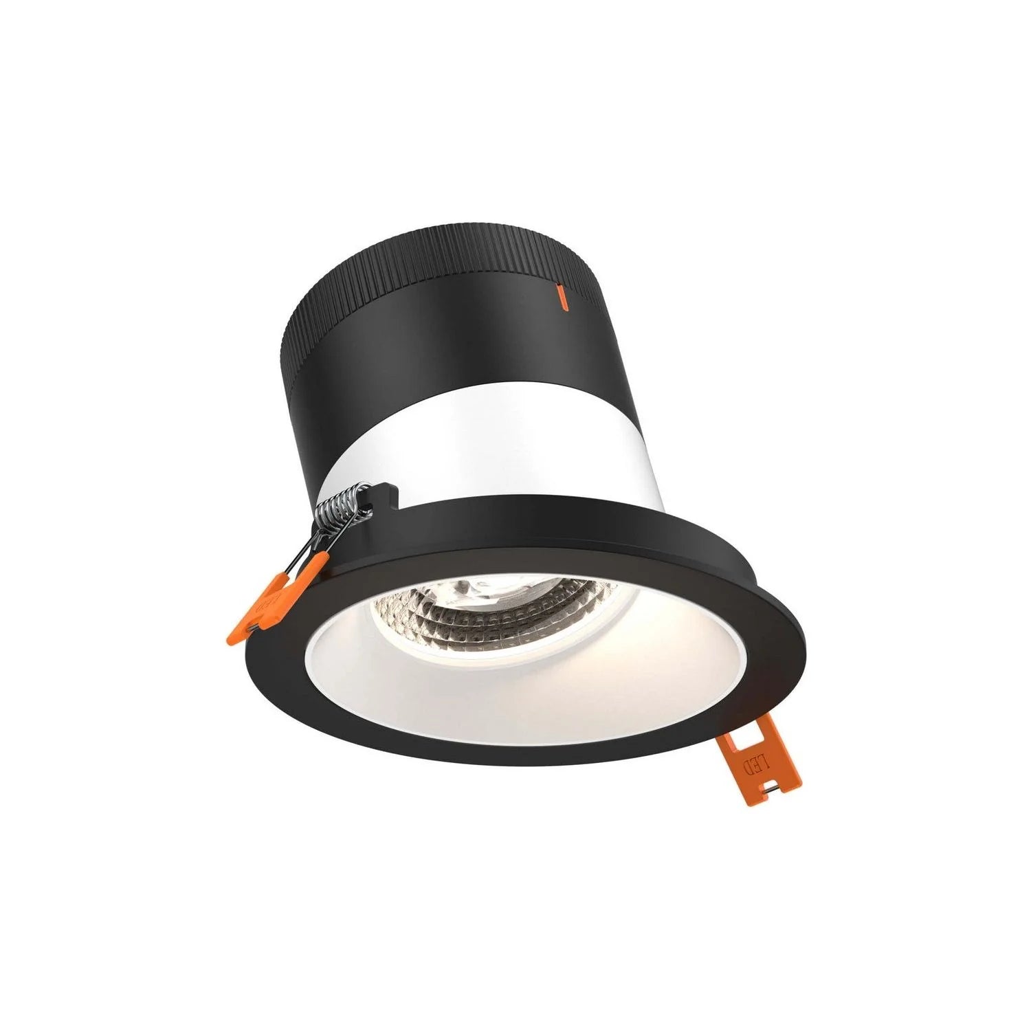 Dals Lighting RC03-CC-20-SLAZ-TBK Versa 3" Alzak Recessed Light - Wattage & CCT Selectable - Black Trim