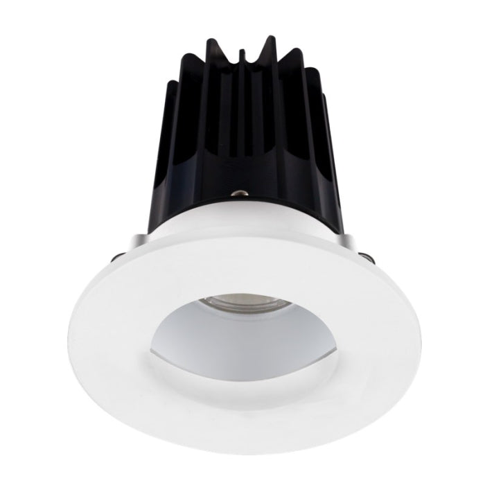 LOTUS LED-2-S8W2-5CCT-2RRAK-2RWW 2" LED RECESSED DOWNLIGHT - 8W - 27K / 3K / 35K / 4K / 5K - 600 Lumens - Silver Reflector - Wall Wash Trim - 120V