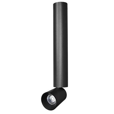 Lighting Spot 26  LS-SC-23-12W-5CCT 23" Surface Mount Adjustable LED Cylinder Light - Color Temperature: 5CCT - Finish: Black