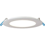 Lotus LED Lights LY6RCS/30K/WH Lotus 12 Watt 6" Super Thin Round Led Downlight - 3000K - 700 Lumens - White