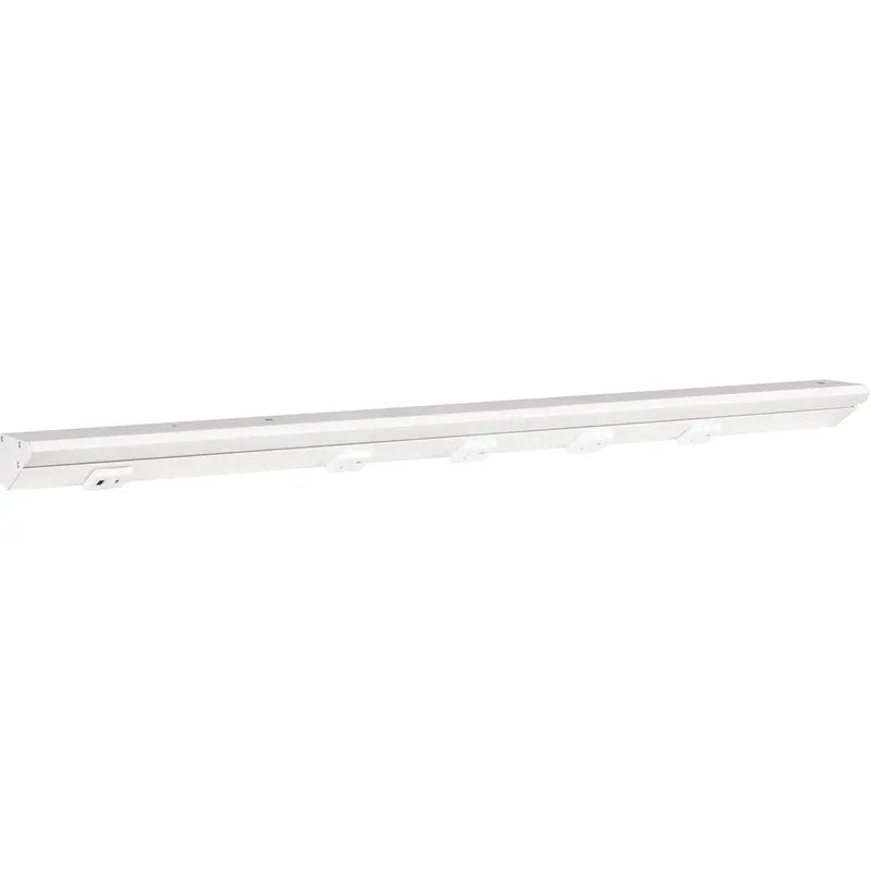 Task Lighting LPUL30T6RWWT 30.5" Lighted Power Strip - 1500 Lumens - 15W - CCT Tunable - 4 Receptacles - 1 USB-A/C - 12V - Finish: White