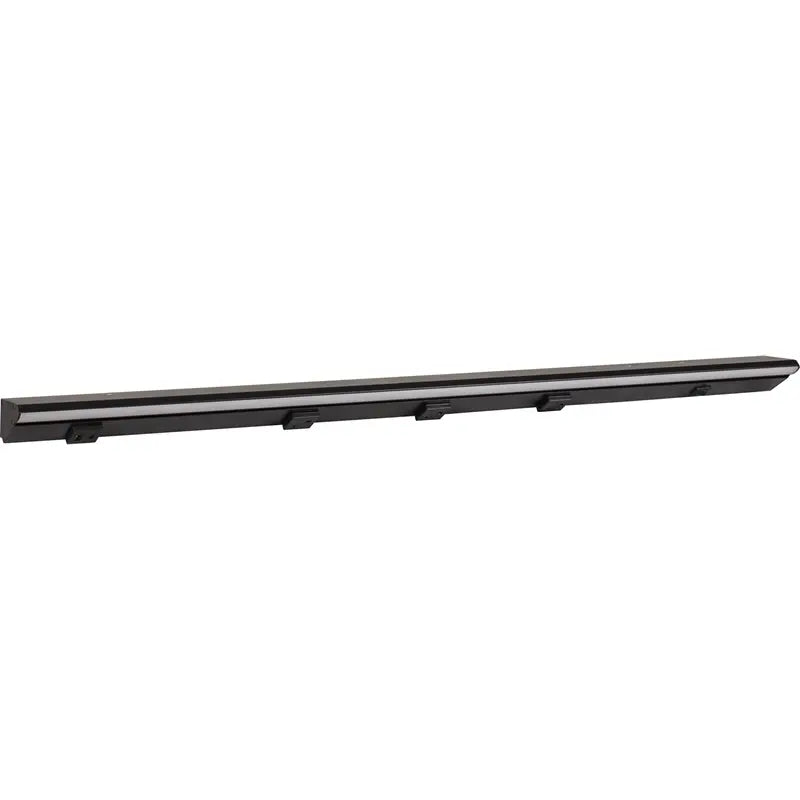 Task Lighting LPUL36S4DBBK27 36.5" Lighted Power Strip - 1200 Lumens - 18W - 2700K - 3 Receptacles - 1 USB-A/C - Right Wire Entry - 120V - Finish: Black