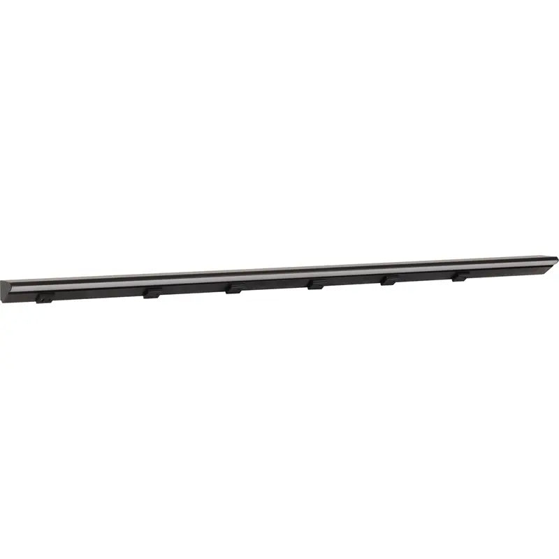 Task Lighting LPUL48T6RBBK 48.5" Lighted Power Strip - 2400 Lumens - 24W - CCT Tunable - 5 Receptacles - 1 USB-A/C - 12V - Finish: Black