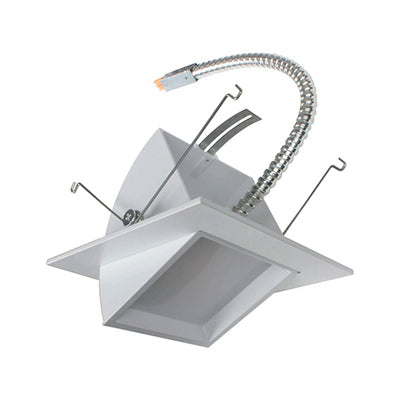 5” LED Square Wall Wash Downlight 3000K Finish