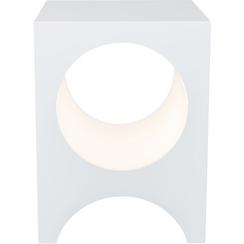 Kuzco Lighting TL81020-GB Lunar 20" Table Lamp – 82W LED, 5710 Lumens (2350 Delivered), 2700K Warm White, Non-Dimmable, 50,000-Hour Lifespan, Glacier Blue