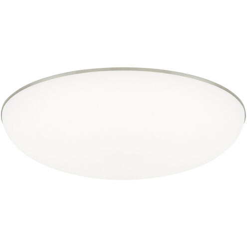 Visual Comfort Modern Collection 700FMMGN13S-LED930-277 Sean Lavin Megan LED 13 Inch Silver Flush Mount 42.5W 3000K 90 CRI