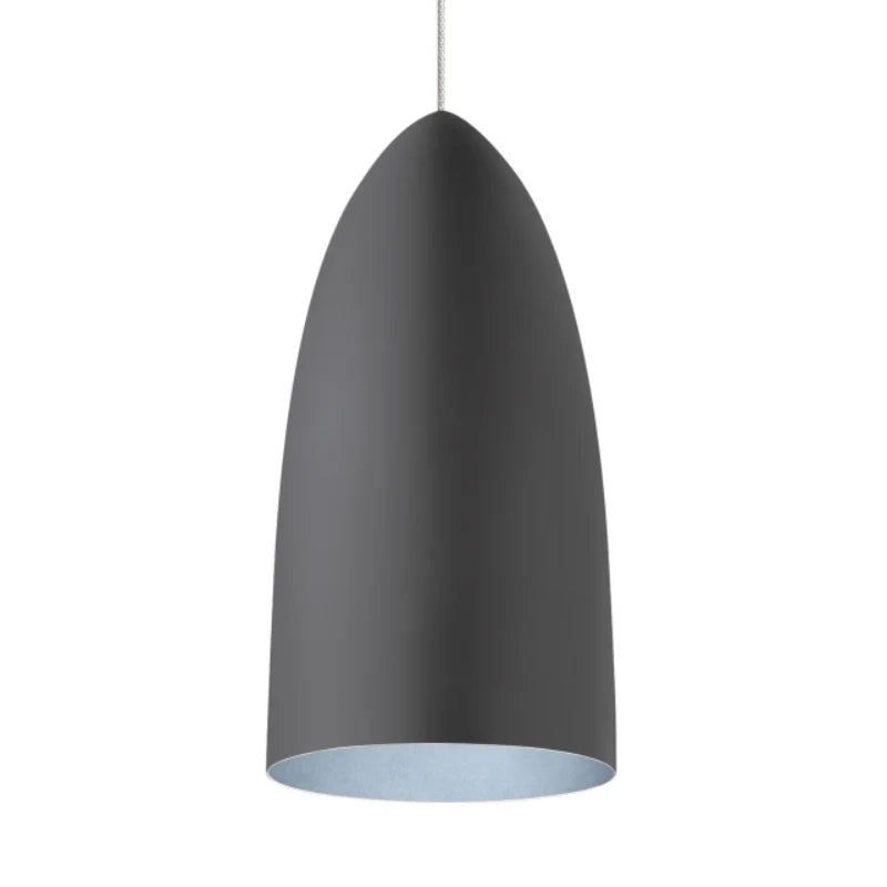 Visual Comfort Architectural 700MOSIGMYUS Mini Signal 4" Monorail Pendant Rubberized Gray/Blue Finish