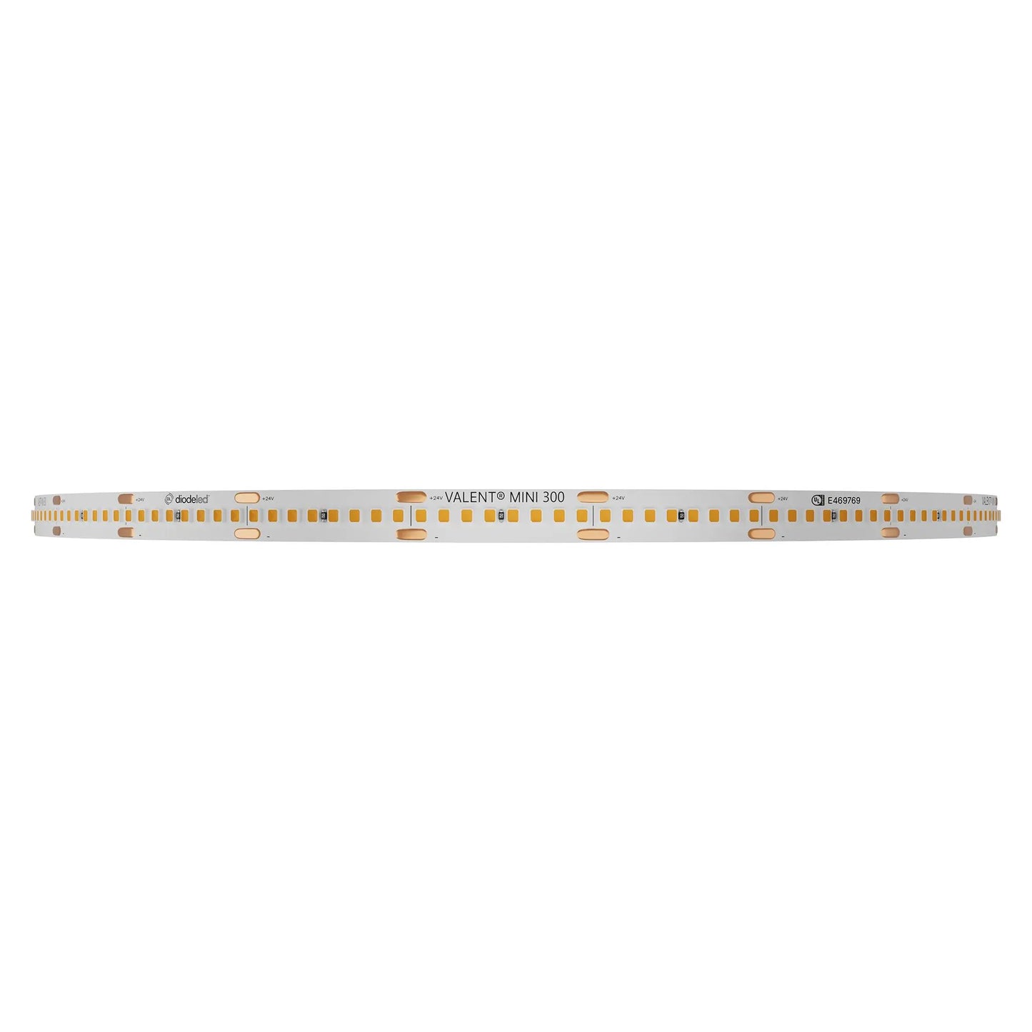 Diode LED DI-24V-VL8MN3-50-016 16.4 ft Reel VALENT Mini LED Tape Light - Color Temperature: 5000K