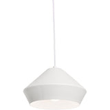 AFX Lighting MLOP10MBWH 60W LED Milo Pendant Light, 1-Light, E26, 120V, White