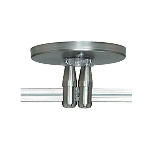 Visual Comfort Architectural 700MOP4C402Z Monorail 4" Round Dual Feed Canopy - Antique Bronze