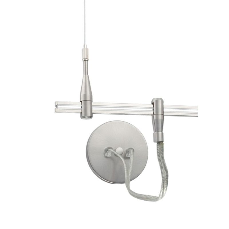 Visual Comfort Architectural 700MOPCENR Monorail Center Power Feed, Single-Feed - Finish: Aged Brass