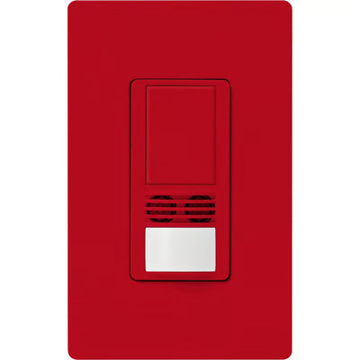 Lutron MS-A102-HT Maestro 1-Circuit Dual-Tech Single Pole Motion Sensor Switch - Finish: Hot