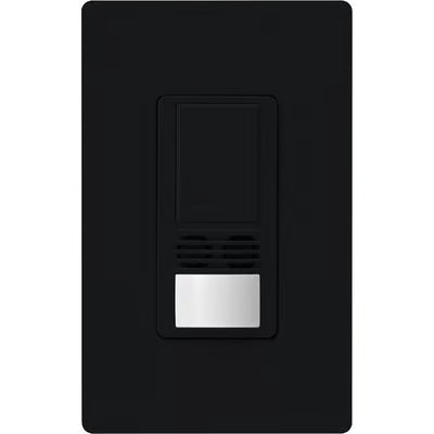 Lutron MS-A102-MN Maestro 1-Circuit Dual-Tech Single Pole Motion Sensor Switch - Finish: Midnight