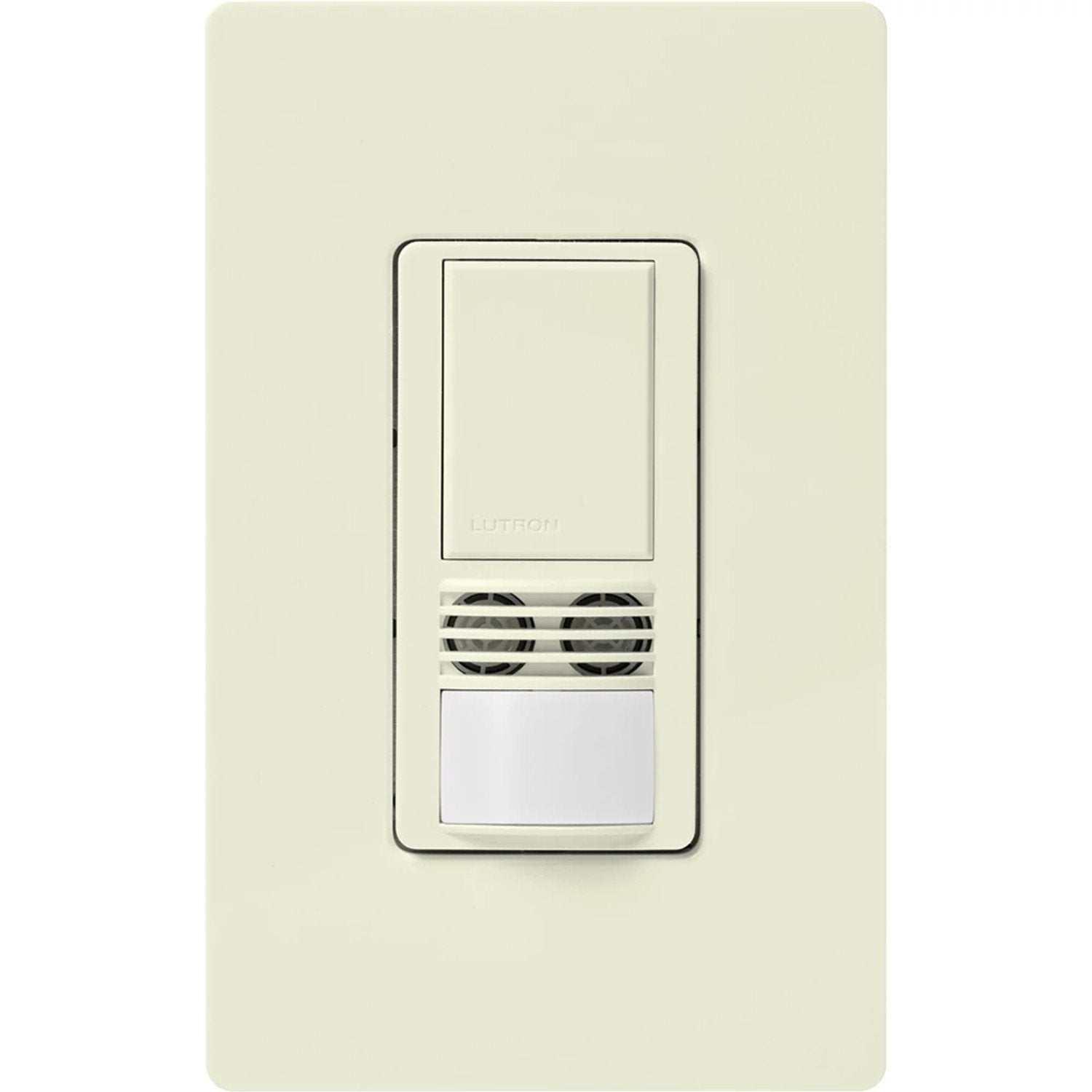 Lutron MS-B102-BI Maestro Dual-Technology Occupancy Single Pole/3-Way Sensor Switch - 120-277V - Finish: Biscuit