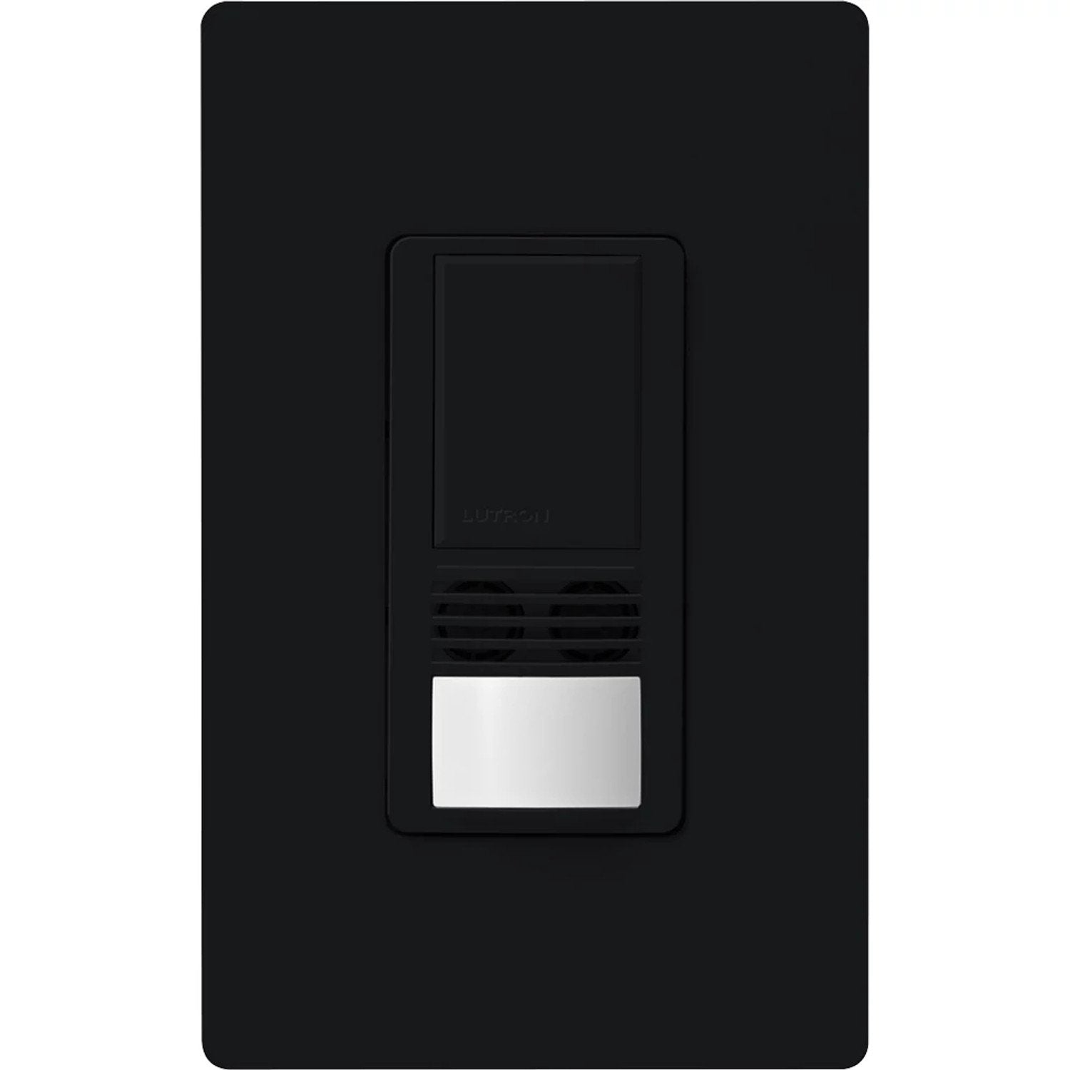 Lutron MS-B102-MN Maestro Dual-Technology Occupancy Single Pole/3-Way Sensor Switch - 120-277V - Finish: Midnight