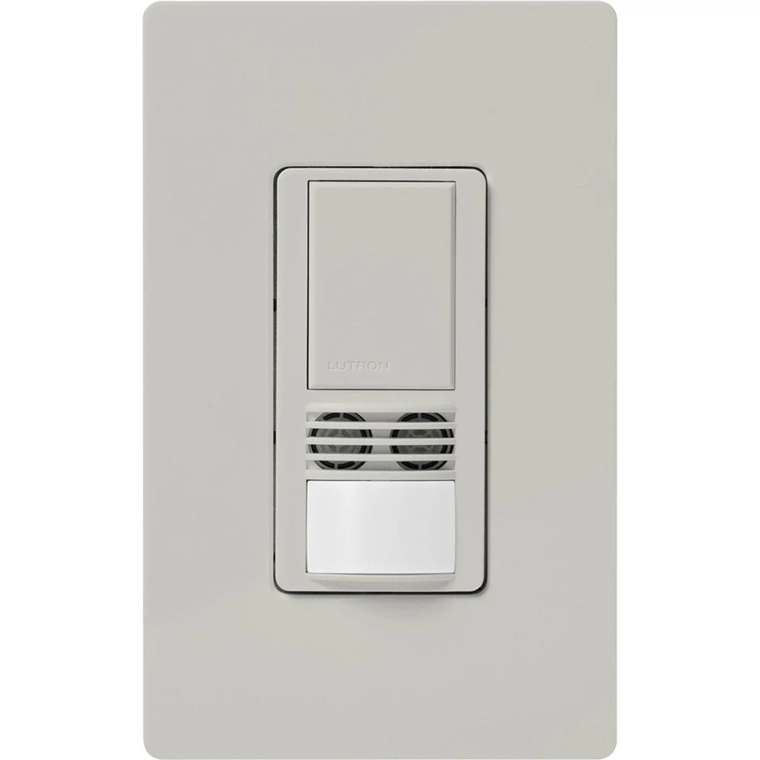Lutron MS-B102-PD Maestro Dual-Technology Occupancy Single Pole/3-Way Sensor Switch - 120-277V - Finish: Palladium