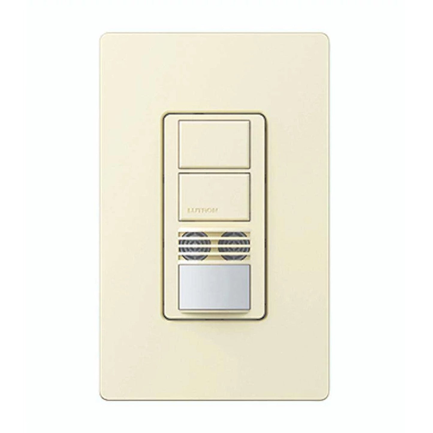 Lutron MS-B202-AL Maestro Dual Circuit Dual-Technology Motion Single Pole And 3-Way Sensor Switch - 120-277V - Finish: Almond