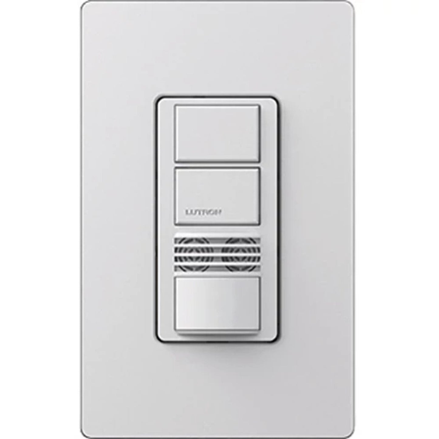 Lutron MS-B202-PD Maestro Dual Circuit Dual-Technology Motion Single Pole And 3-Way Sensor Switch - 120-277V - Finish: Palladium