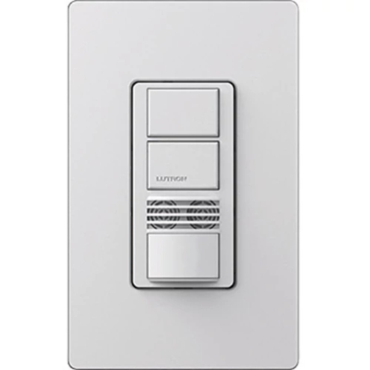 Lutron MS-B202-PD Maestro Dual Circuit Dual-Technology Motion Single Pole And 3-Way Sensor Switch - 120-277V - Finish: Palladium
