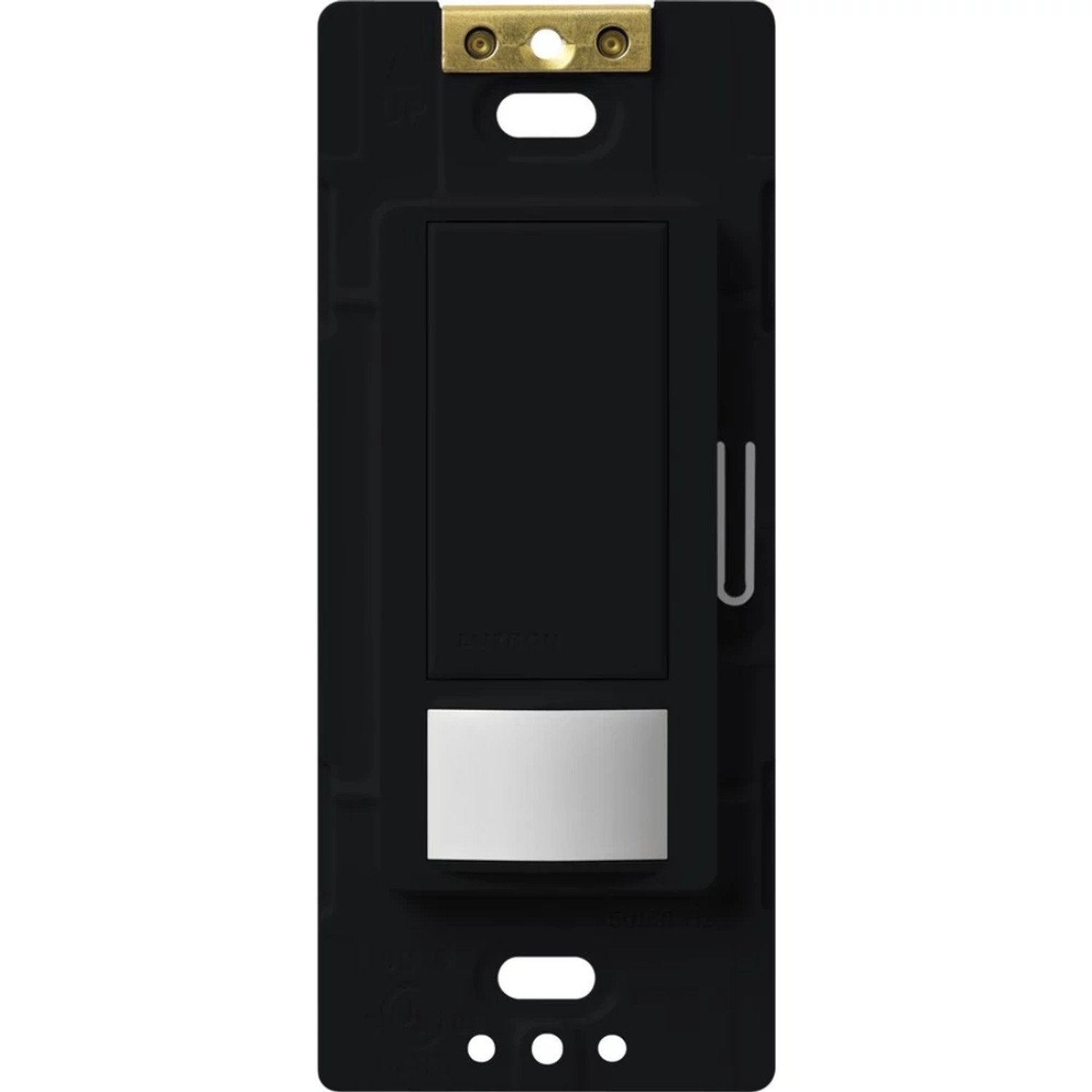 Lutron MS-OPS5M-MN Maestro Occupancy Motion Single Pole/3-Way Sensor Switch - 5A Light/3A Fan - Ground or Neutral Required - 120V - Finish: Midnight