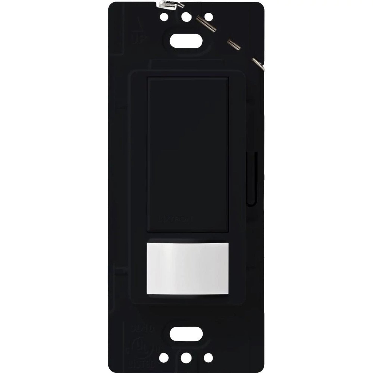 Lutron MS-VPS5M-MN Maestro Motion Single/Multi-Location Vacancy Only Sensor Switch - 5A Light, 3A Fan - Ground or Neutral Required - 120V - Finish: Midnight