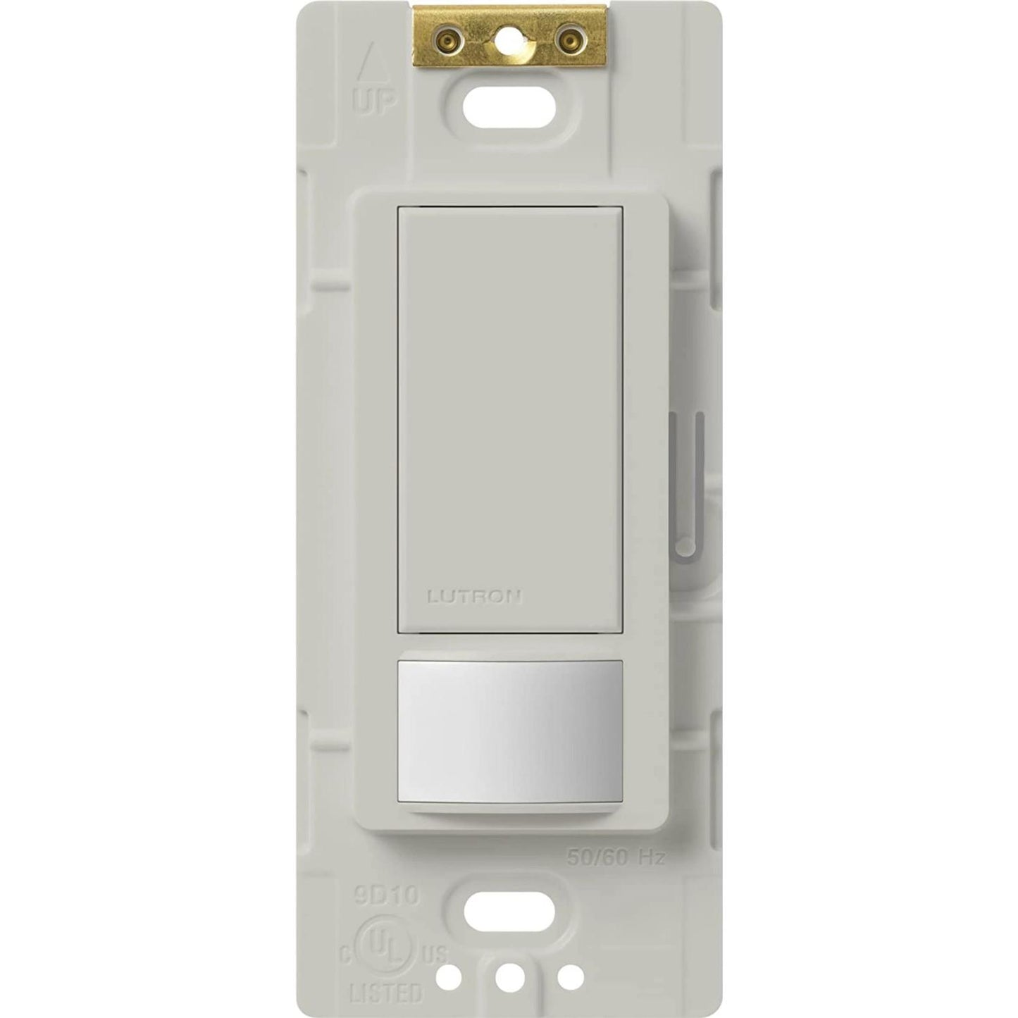 Lutron MS-VPS5M-PD Maestro Motion Single/Multi-Location Vacancy Only Sensor Switch - 5A Light, 3A Fan - Ground or Neutral Required - 120V - Finish: Palladium