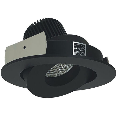 Nora Lighting NIO-4RGCDXBB/HL 4" Iolite LED Round Adjustable Gimbal - High Lumens - CCT: Comfort Dim (3100K-1800K) - Finish: Black