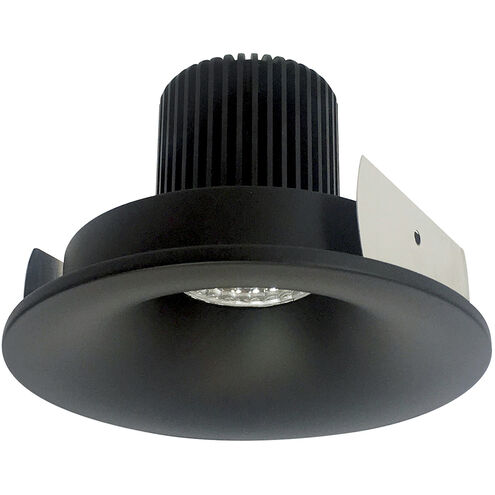 Nora Lighting NIO-4RNBCDXBB/HL 4" Iolite LED Round Bullnose - High Lumens - CCT: Comfort Dim (3100K-1800K) - Finish: Black