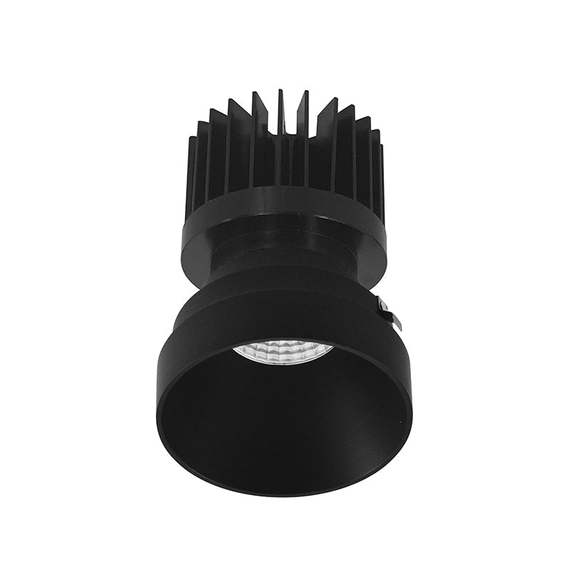 Nora Lighting NIO-4RTLNDCCDXBB/HL 4" Iolite LED Round Trimless Downlight Reflector - CCT: Comfort Dim - 28W - Finish: Black
