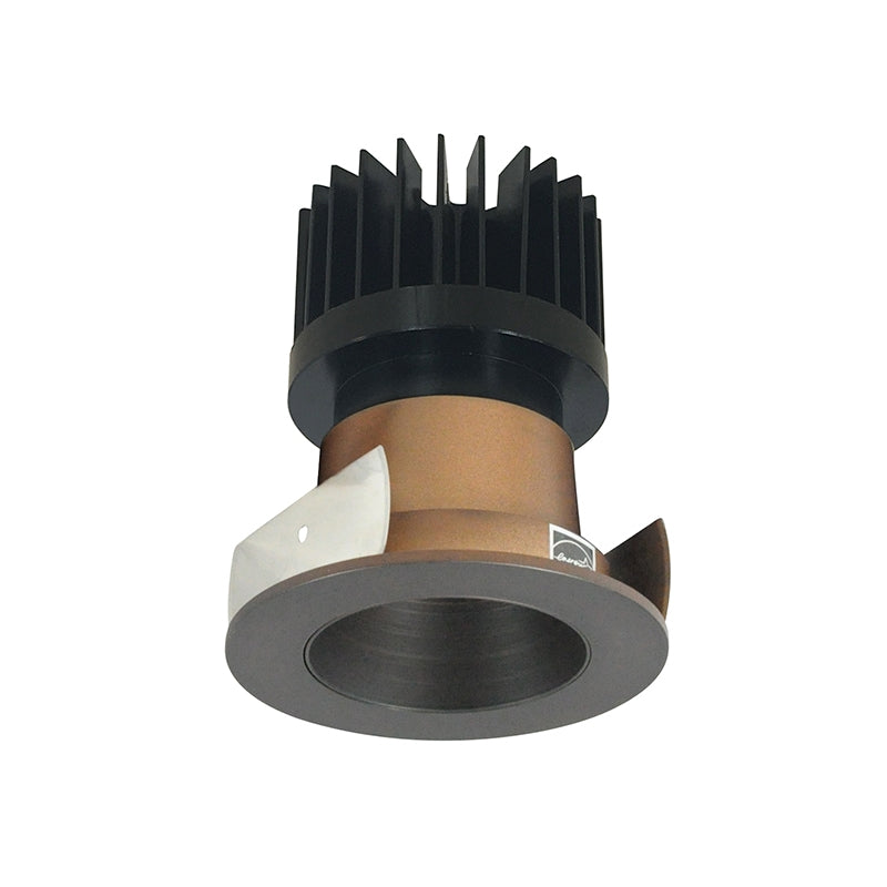 Nora Lighting NIOB-2RNDCCDXBZ/HL 2" Iolite Round Reflector with Round Aperture Trim - CCT: Comfort Dim - 28W - Reflector Finish: Bronze - Flange Finish: Bronze