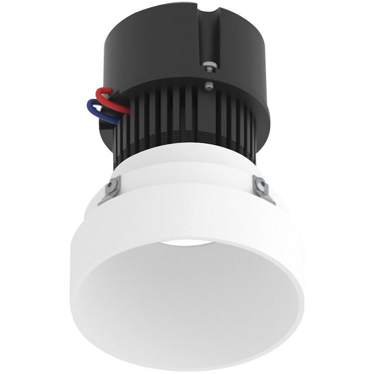 Nora Lighting NPR-4RTLNDC30XWW 4" Pearl 120V LED Round Trimless Retrofit Downlight - CCT: 3000K - Finish: Warm White