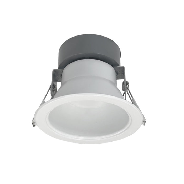Nora Lighting NQZ2-61TWTW-MPW 6" Quartz Round Can-less LED Downlight with Selectable Lumens & CCT - 12 Watts - 800 / 950 / 1250 Lumens - 3000K / 3500K / 4000K Color Temp - Matte White