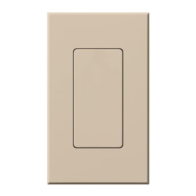 Lutron NT-BI-TP Nova T Blank Insert for Architectural Matte Wall Plates - Single Gang - Wall Plate Included - Finish: Matte Taupe