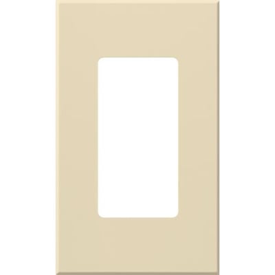 Lutron NT-R3-NFB-BE Nova T Wall Plate Kit - 1 Gang - Finish: Matte - Color: Beige