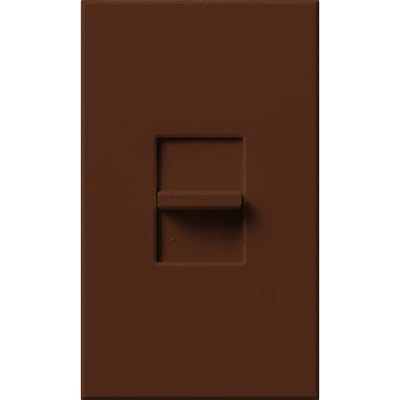 Lutron NTF-10-277-SI Nova 3-Wire Single Pole Dimmer Switch for Ballasts/LED Drivers - Neutral Required - Finish: Sienna