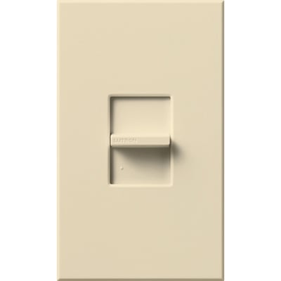 Lutron NTRCS-1-BE Nova T Momentary Contact Switch - 24V - Single Pole - Wall Plate Included - Finish: Beige