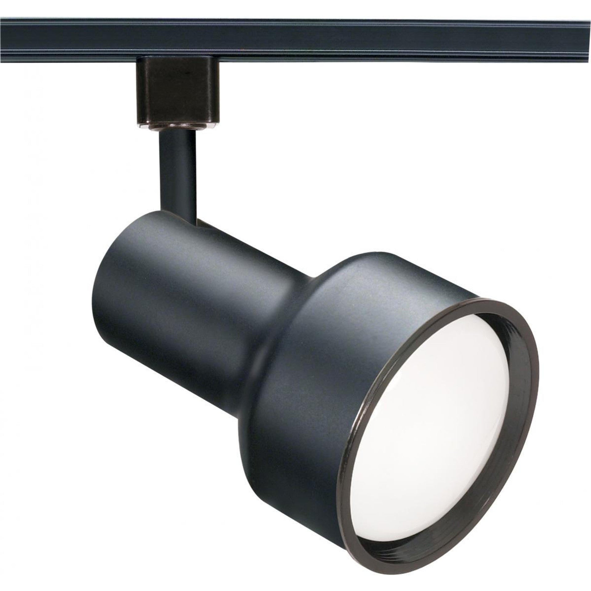 Nuvo TH207 Modern Indoor Track Head Light, R30, Step Cylinder, Wattage 75W, Black Finish