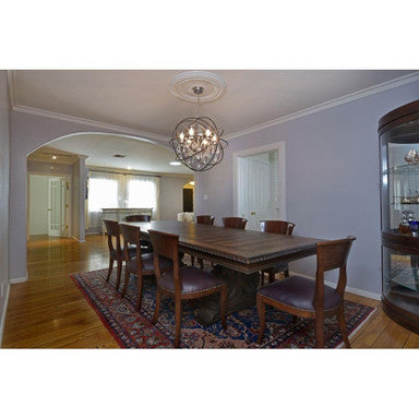 Maxim Lighting 25145ARPN Orbit Pendant Lifestyle View in Dining Room